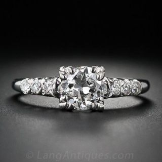 .84ct Diamond Vintage Engagement Ring