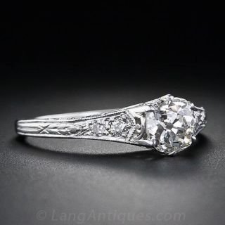 .85 Carat  Diamond Edwardian Engagement Ring