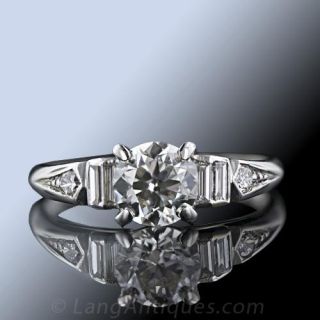 Vintage Diamond Engagement Ring  Antique and Estate Jewelry 