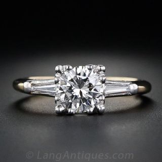 .87 Carat Diamond Estate Engagement Ring