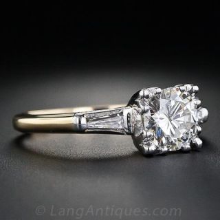 .87 Carat Diamond Estate Engagement Ring