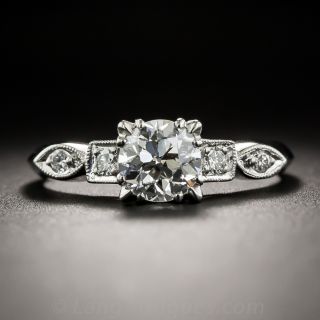 .89 Carat Diamond Vintage Engagement Ring - GIA G VS1