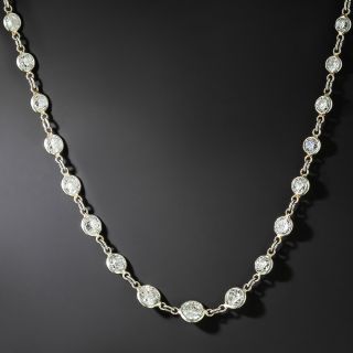 9.00 Carat Total Diamonds-By-The-Yard Necklace - 5