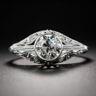 .90 Carat Diamond Edwardian Engagement Ring