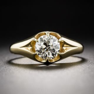 .90 Carat Diamond Solitaire in 20K Yellow Gold 