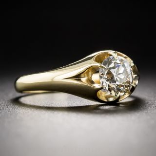 .90 Carat Diamond Solitaire in 20K Yellow Gold 