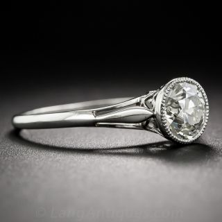 .90 Carat Edwardian Diamond Engagement Ring
