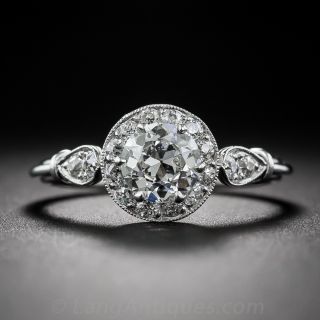 .90 Carat Platinum and Diamond Engagement Ring - GIA G-VS1