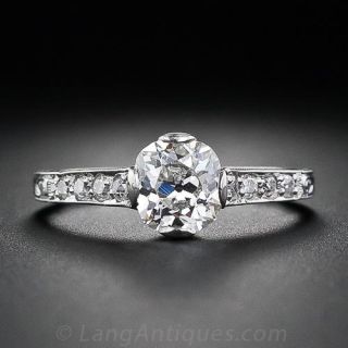 .92 Carat Vintage Style Diamond Solitaire