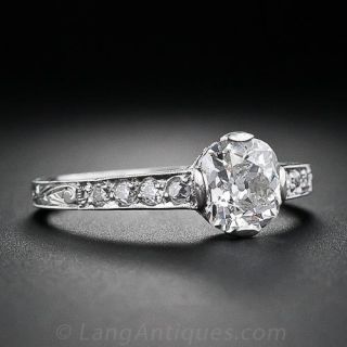 .92 Carat Vintage Style Diamond Solitaire