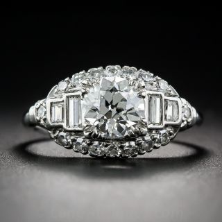 .93 Carat Diamond Vintage Engagement Ring - GIA G VS1 