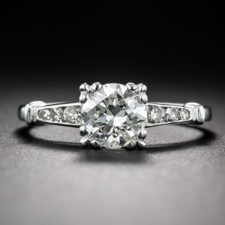 .93 Carat Late Art Deco Engagement Ring
