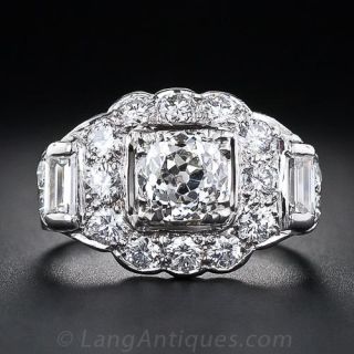 .94 Carat Vintage Style Diamond Ring - 2