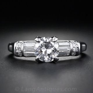 .95 Carat Diamond Estate Engagement Ring