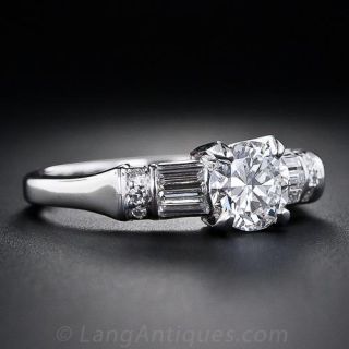 .95 Carat Diamond Estate Engagement Ring