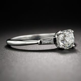 .95 Carat Old Mine-Cut Diamond Engagement Ring