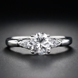 .96 Carat Diamond Estate Engagement Ring