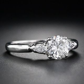 .96 Carat Diamond Estate Engagement Ring