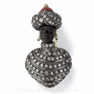 A. Codognato Blackamoor Brooch