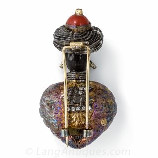 A. Codognato Blackamoor Brooch