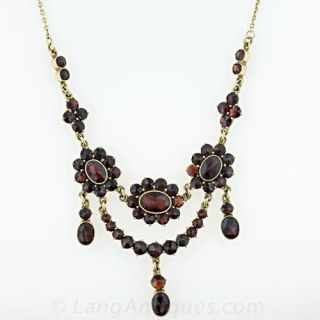 Almandine Garnet Necklace