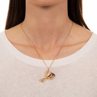 Amethyst Chalice Pendant