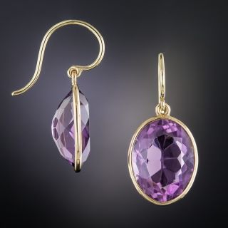 Amethyst Drop Earrings