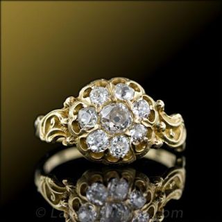 Antique Diamond Cluster Ring
Antique Jewelry