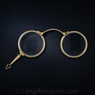 Antique 14K Gold Lorgnette