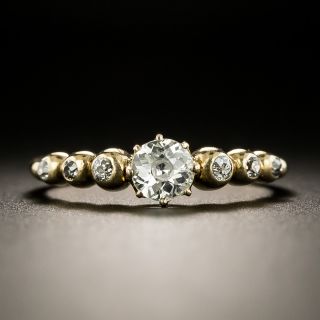 Antique .38 Carat  Diamond Engagement Ring - Austro-Hungarian - 2