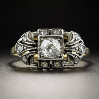 Antique .55 Carat Diamond Ring