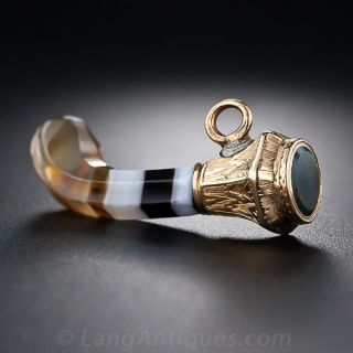 Antique Agate Fob