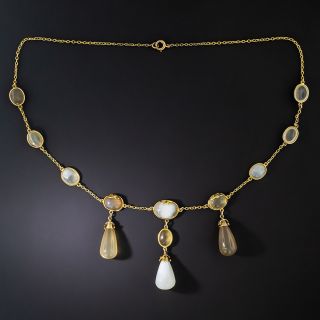 Antique Agate Fringe Necklace, Circa 1900  - 2