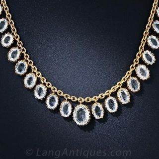 Antique Aquamarine Necklace