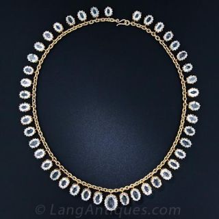 Antique Aquamarine Necklace