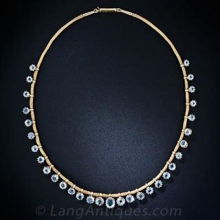 Antique Aquamarine Necklace