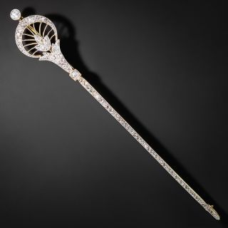 Antique Austro-Hungarian Diamond Pin - 2