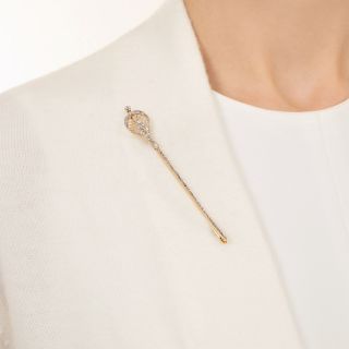 Antique Austro-Hungarian Diamond Pin