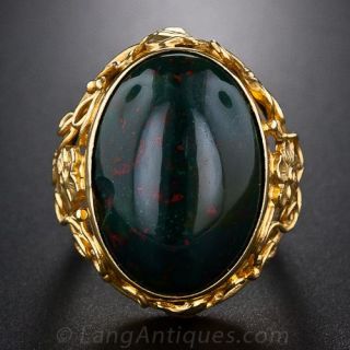 Antique Bloodstone Ring