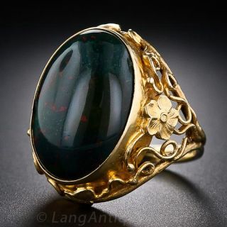 Antique Bloodstone Ring