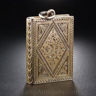 Antique  Book Locket 
