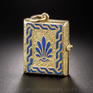 Antique Book Locket