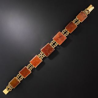 Antique Carnelian Arabic Calligraphy/Quran Bracelet - 3