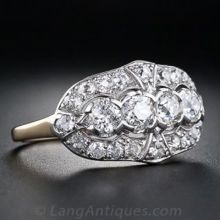 Antique Diamond Band Ring