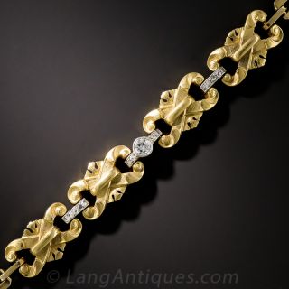 Antique Diamond Bracelet - 2