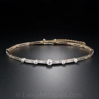 Antique Diamond Bracelet
