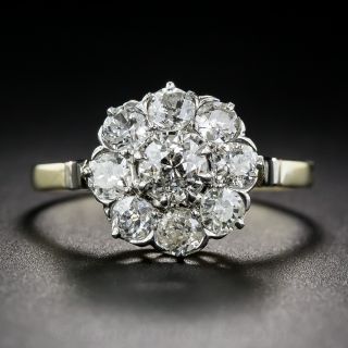 Antique Diamond Cluster Ring