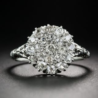 Antique Diamond Cluster Ring