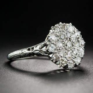 Antique Diamond Cluster Ring