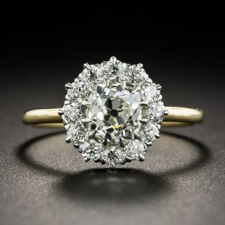Antique Diamond Cluster Ring